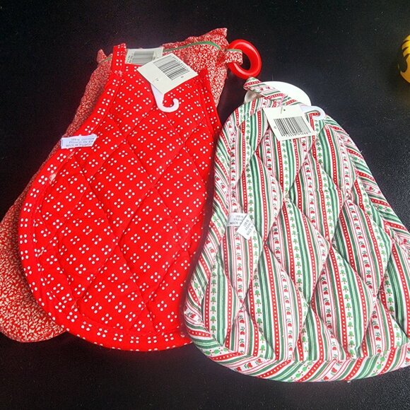 Vintage New Christmas Hot Pads Trivits Set Of 3 - Picture 6 of 11